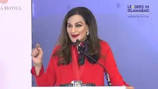 Senator Sherry Rehman, Federal Minister for Climate Change speaking at LIIBS 2022