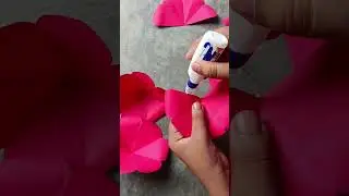 Rose Wall Hanging Craft - Hand Work 🙂 Room Decoration 🫠