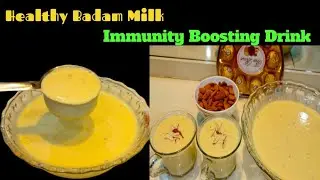 Badam Milk | Badam Milk Recipe | Healthy Almond Milk | Summer Refreshing Drink | SB Ki Rasoi