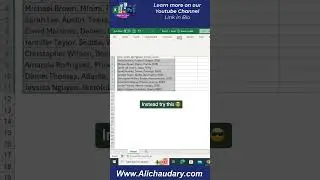 Excel for beginners | Text to Columns