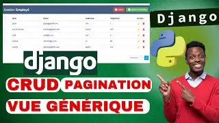 Free Training: Django CRUD Project, Generic Views, Paginations For Beginner & Complete Expert.