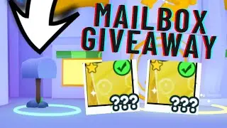 LIVE ROBLOX PET SIMULATOR X MAILBOX GEM GIVEAWAY #PSX Huge Giveaway