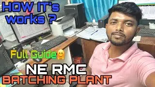 NE RMC BATCHING PLANT // HOW IT WORKS, FULL GUIDE // GUWAHATI 