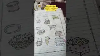 #nurseryclass #activitywork #education #knowledgeforkids #dailypractice