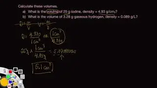 Density Practice Problem 11
