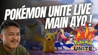 🔴LIVE NOW! Pokemon Unite Gameplay
