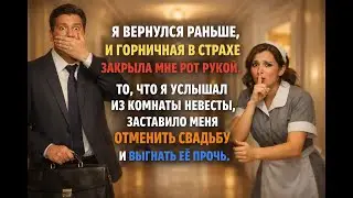 Горничная закрыла мне рот рукой, когда я вошел. Услышав разговор невесты, я замер от ужаса