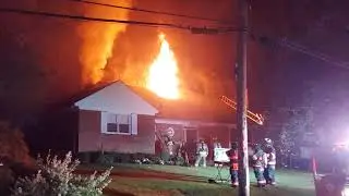 2ND ALARM IN SCARSDALE HEAVY FIRE THRU ROOF OF A PD 9/4/21