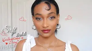 Valentine's Day Makeup Tutorial: Red Lip Soft Glam | Maritzah K