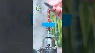 Practical DIY Tools Idea &ndash; Bottle Cap Dust Catcher for Drilling! #shorts