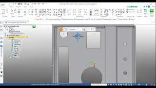 Solid Edge 2021 - Tutorial - Mounting Boss