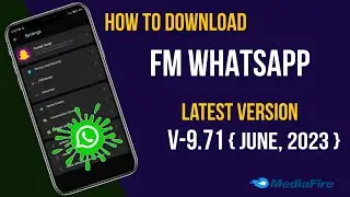 How to download fm whatsapp latest version 9.71/fm whatsapp update/Techme 111