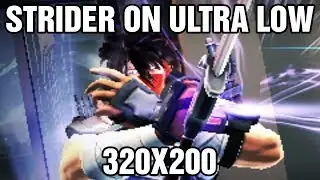 STRIDER (2014) On Ultra Low @ 320 x 200 Resolution