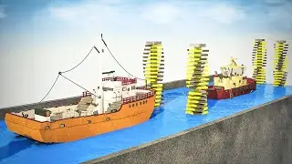 Ships vs Vertical Shredder | Teardown