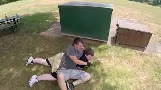 Backyard Wrestling: (LOST FOOTAGE) Nick Archer VS Kevin Sarrow
