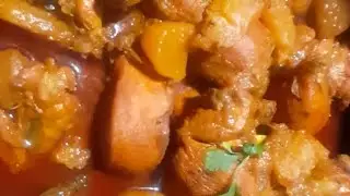 TASTY SPICY SHALGAM CHICKEN || TASTY RCIPE SUBSCRIBE LIKE