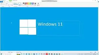 Drawing the Windows 11 Logo on Paint!