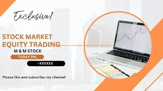 Stock market equity trading. Today pnl