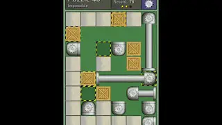 Pushing Machine (Impossible) Level Puzzle 45 - Perfect Solution