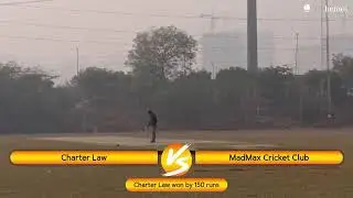 Charter Law vs MadMax Cricket Club live cricket match | Slogfest 3 -Coloured Dreams 90 X Clasico li