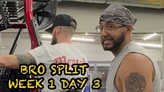The Bro Split Week 1 Day 3 | Legs | Gym Vlog #25 