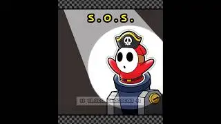 Shy Guy is Stuck 🏳️ (Super Mario Animation Meme) #mario #supermario #animation