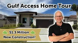 Stunning $1.3M Waterfront Home Tour in Cape Coral FL