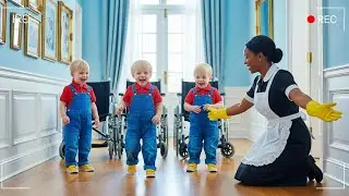 Billionaire Installs SPY CAMERA To Watch His PARALYZED Triplets, What The MAID Did Left Him In TEARS