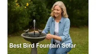 🌞 Mademax 1W Solar Bird Bath Fountain Pump | Najlepsza fontanna dla ptak&oacute;w Solar 🐦