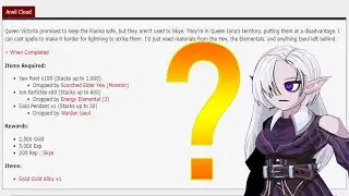AQW NEW ANVIL CLOUD QUEST l SOLID GOLD ALLOY /JOIN LOUGHSHINE (COLD THUNDER 2024)