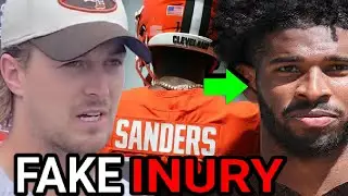 Cleveland Browns Might Have FAKED Shedeur Sanders Teammate Kenny Pickett's Injury During Training 🏈👀