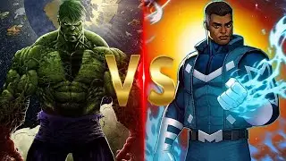 Why World Breaker Hulk Vs Blue Marvel Isn't Even Close! Who do you think is wining in this
