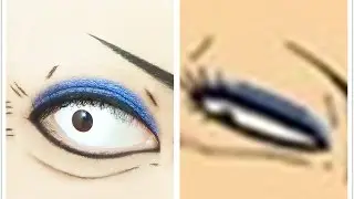 Otose / Terada Ayano | Tutorial : Anime Eye Makeup 143