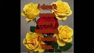 E Card I don't want every woman.  I want you.