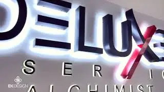 3D Buchstaben I Deluxe Laser Ice I EK DESIGN
