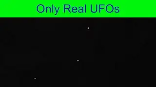 Three UFOs fly in formation over El Paso, Texas.