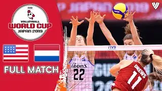USA 🆚 Netherlands - Full Match | Women&rsquo;s Volleyball World Cup 2019