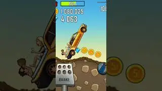 luxury car in boot camp hill climb racing game.#viral #puzzl #climbhill #shorts