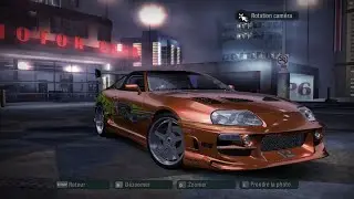 Дрифт на Toyota Supra в NFS Carbon Battle Royale