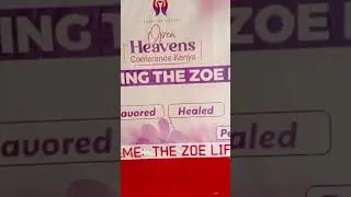 Open Heavens|Zoe Life