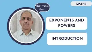 Exponents And Powers Introduction