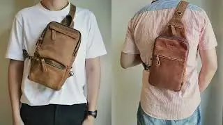 Mens Single Strap Backpack