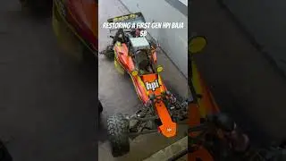 Hpi Baja 5b first gen restoration #hpiracing #hpi #baja #baja5b #rccar #largescale #vintagerc #rc