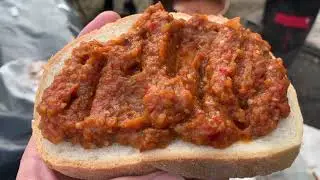 Zacusca de vinete - ein leckerer Brotaufstrich aus Rumänien und Timisoara/Temeswar/Temeschburg