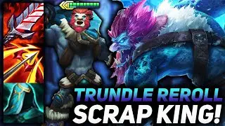 3 STAR TRUNDLE REROLL TANK CARRY CLEAVES WITH RUNAAN'S AOE DPS!! | Teamfight Tactics Patch 11.23