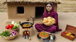Miniature Nazin Pani Puri Cooking ASMR |Tiny Village Food
