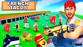 Je dois PROTÉGER la base des FRENCH TACOS sur FORTNITE