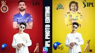 IPL All Team Photo Editing 2025 | PicsArt IPL Photo Editing | Ipl Photo Edit Tutorial