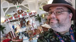 Карусель из пряников в натуральную величину в отеле Disney&rsquo;s Beach Club Resort в честь 25-летия в...