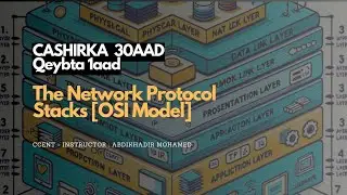 CASHIRKA 30AAD - The Network Protocol Stacks (OSI MODEL) - Qeybta 1aad (CCENT).